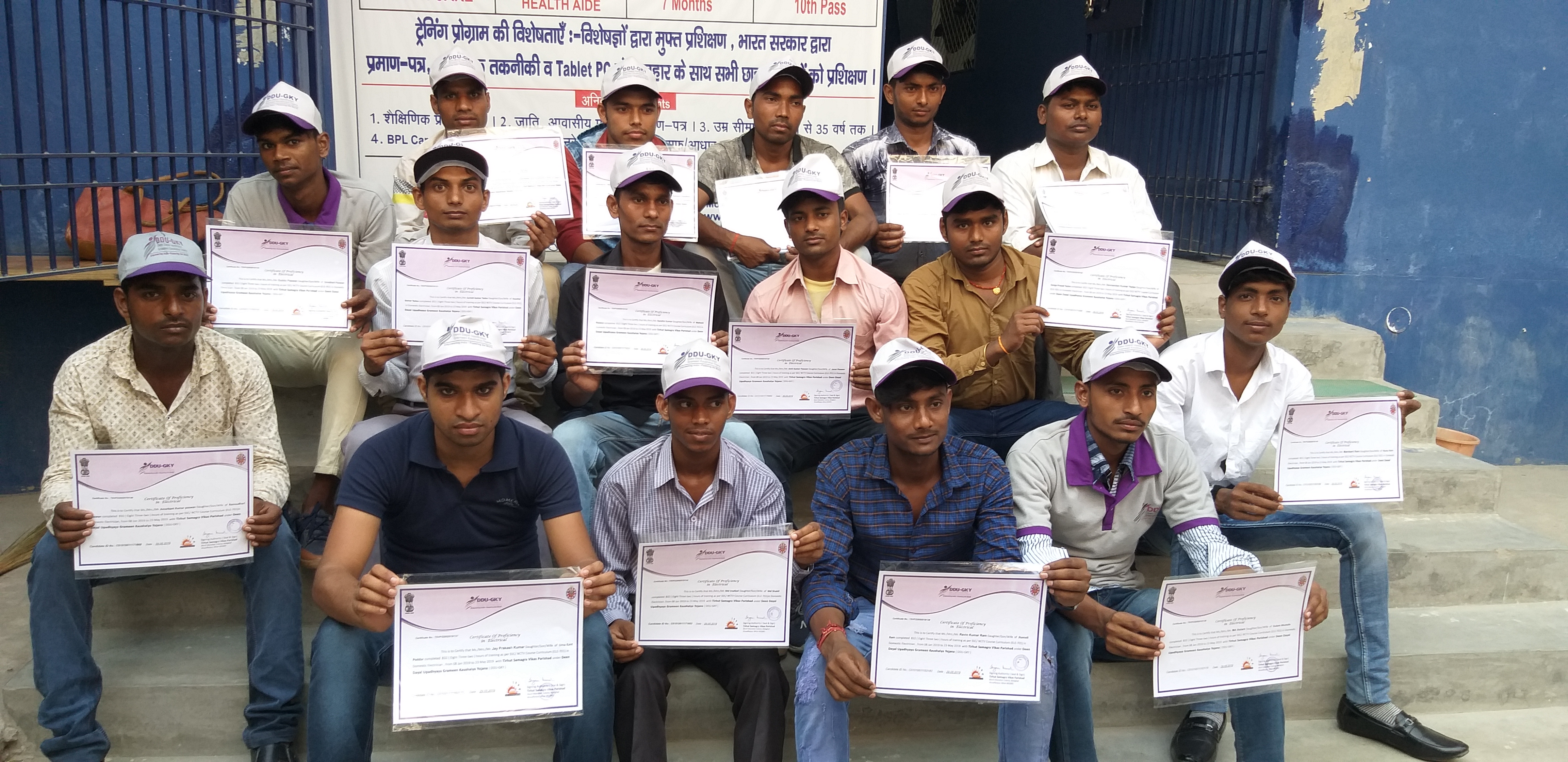 TSVP students in training